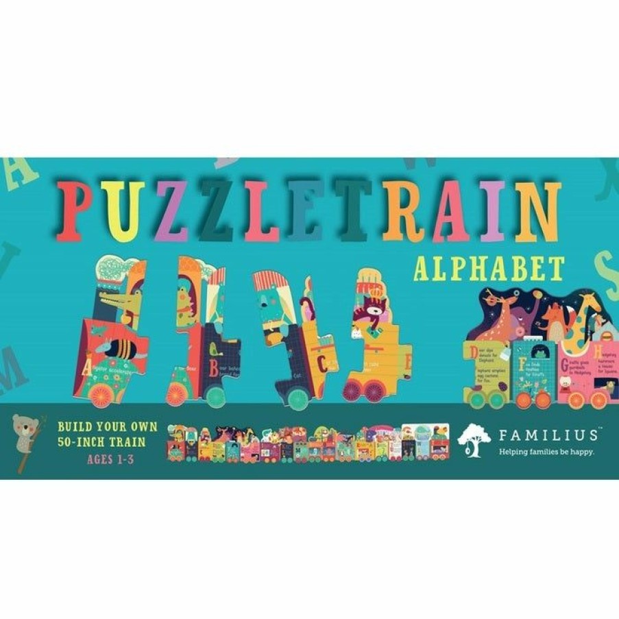 Girls * | Discount Famillius Familius Puzzle Train Girls