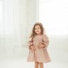 Girls * | Buy Mabel & Honey Maple Gauze Dress