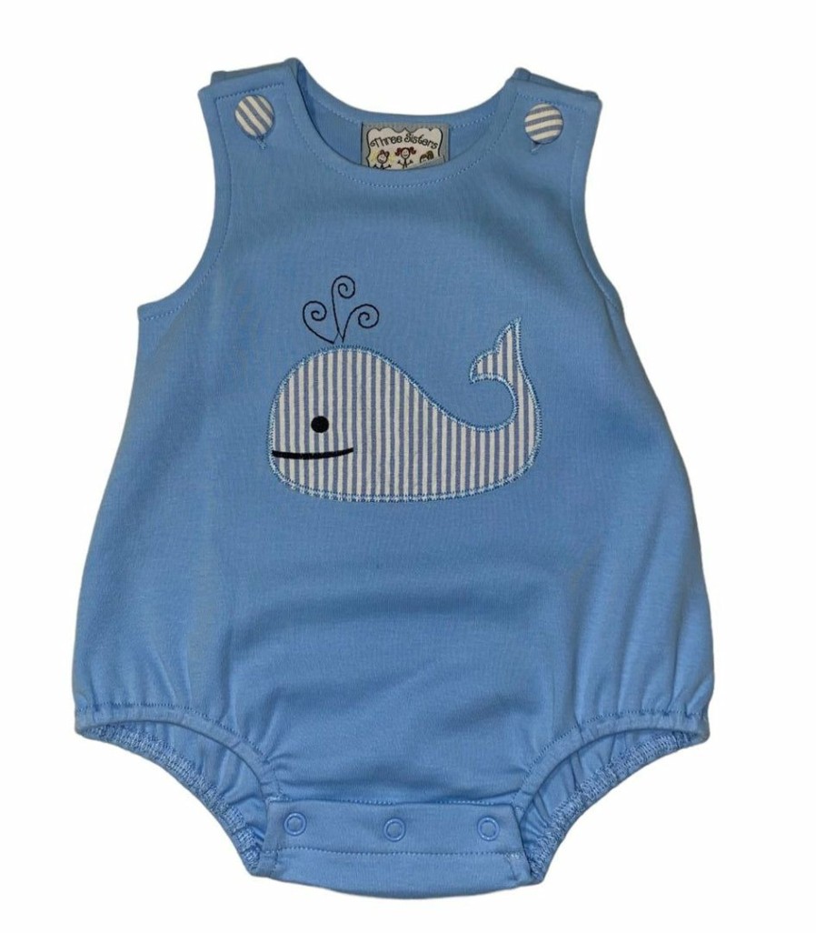 Boys * | Wholesale Boys Three Sisters Baby Whale Bubble