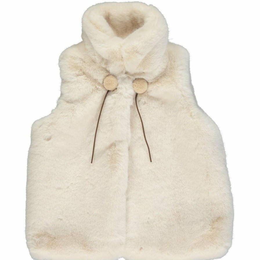 Girls * | Buy Girls Vignette Margo Fur Vest