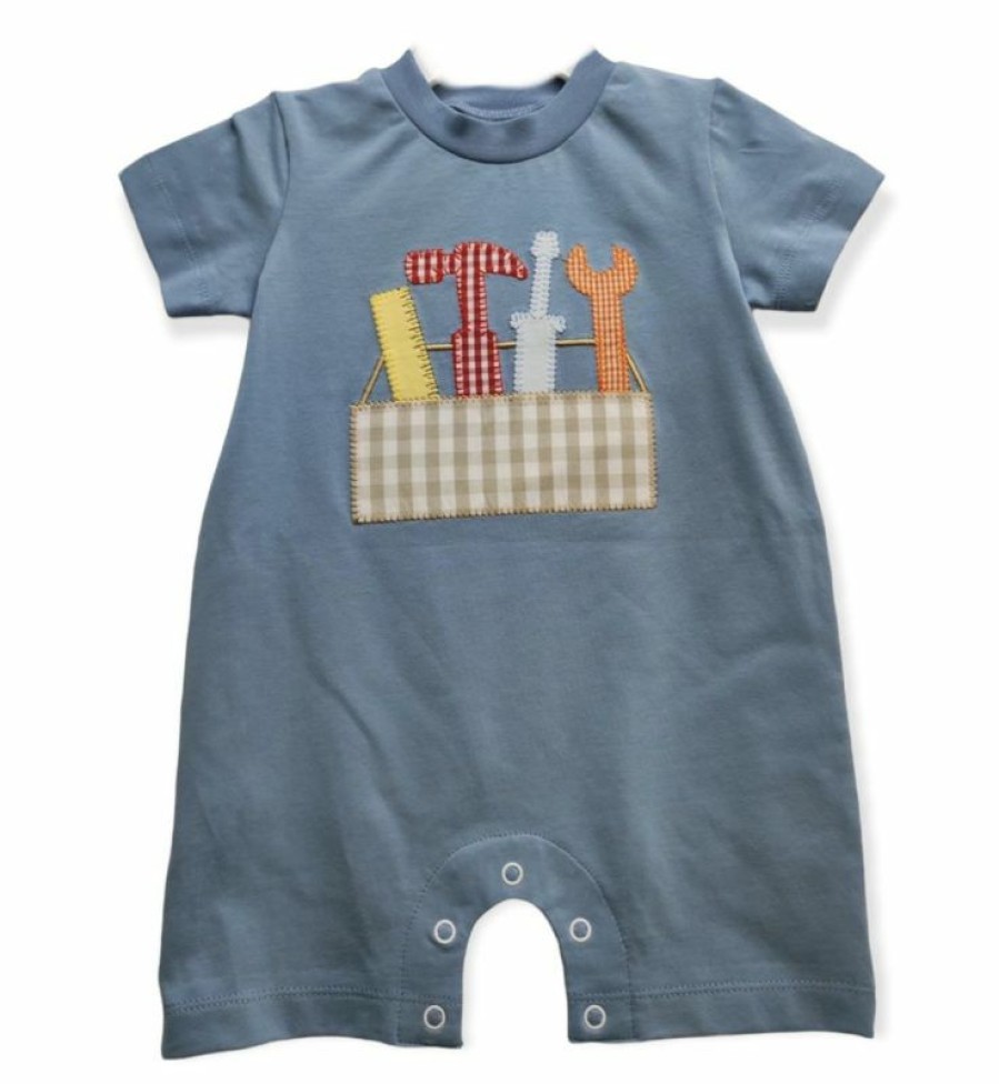 Boys * | Cheapest Banana Split Tool Box Boys Romper