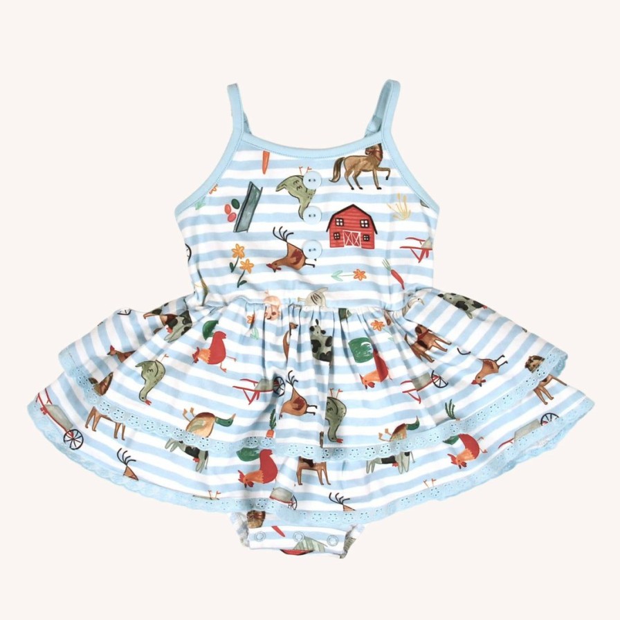 Girls * | Buy Girls Charming Mary Daisy Farm Bubble