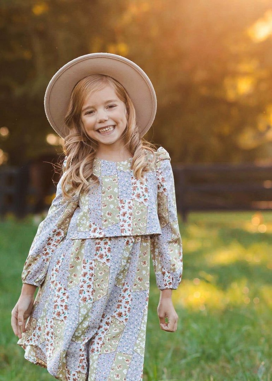 Girls * | Best Pirce Mabel & Honey Hazel Dress