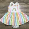 Girls * | Outlet Swoon Baby After The Rain Embroidery Bubble Dress Girls