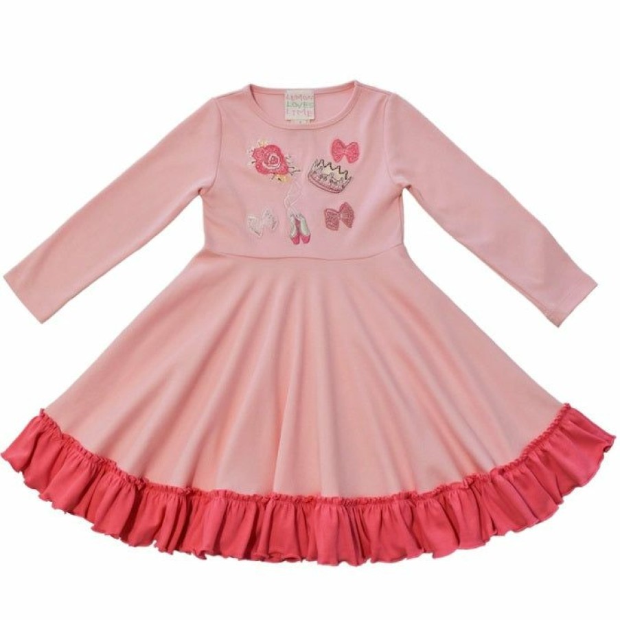 Girls * | Cheap Lemon Loves Lime Ballerina Dress Girls