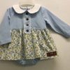 Baby Clothes * | Best Reviews Of Baby Clothes Millie Jay Vintage Floral Skirted Bubble