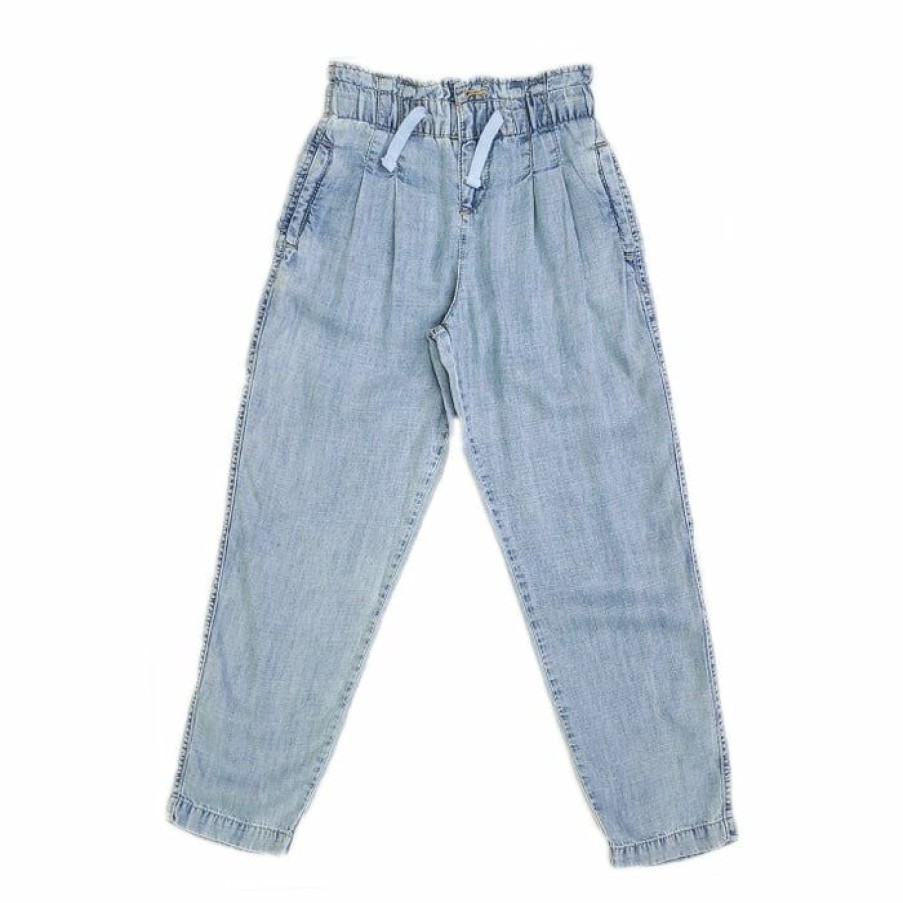 Girls * | Best Pirce Tractr Light Indigo Jogger Girls