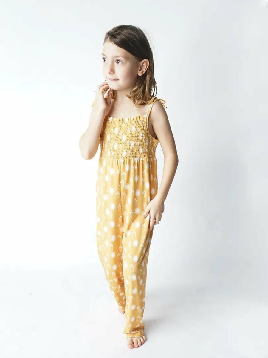 Girls * | Best Deal Girls Emerson & Friends Sunny Days Romper