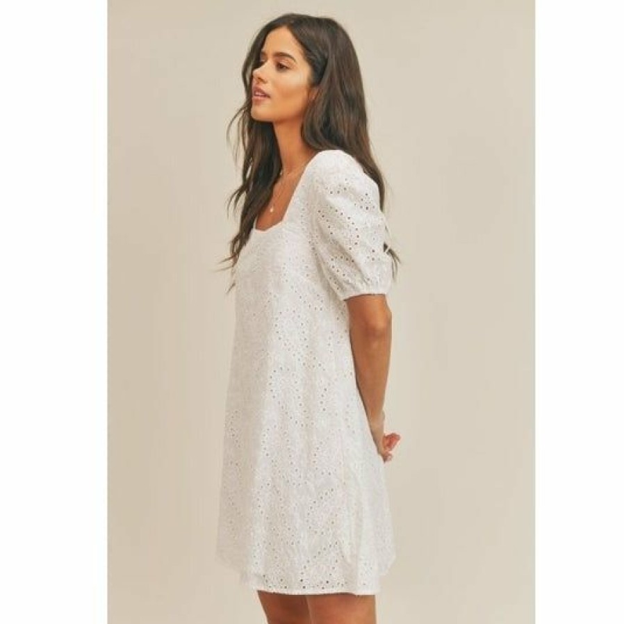 Tween * | Brand New Sadie & Sage Mira Eyelet Tween Dress