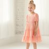 Girls * | New Mabel & Honey Amare Cotton Eyelet Dress Girls