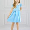 Girls * | Best Pirce Swoon Baby Proper Picot Dress Girls