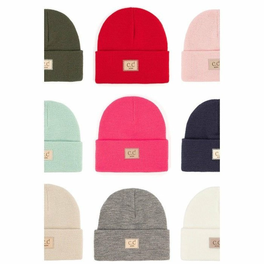 Girls * | Cheap Cc Kids Suede Classic Patch Hat Girls