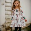 Girls * | New Girls Be Girl Clothing Starry Night Garden Twirler Dress