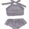 Girls * | Coupon Girls Millie Jay Seersucker 2 Piece Ruffle Swimsuit