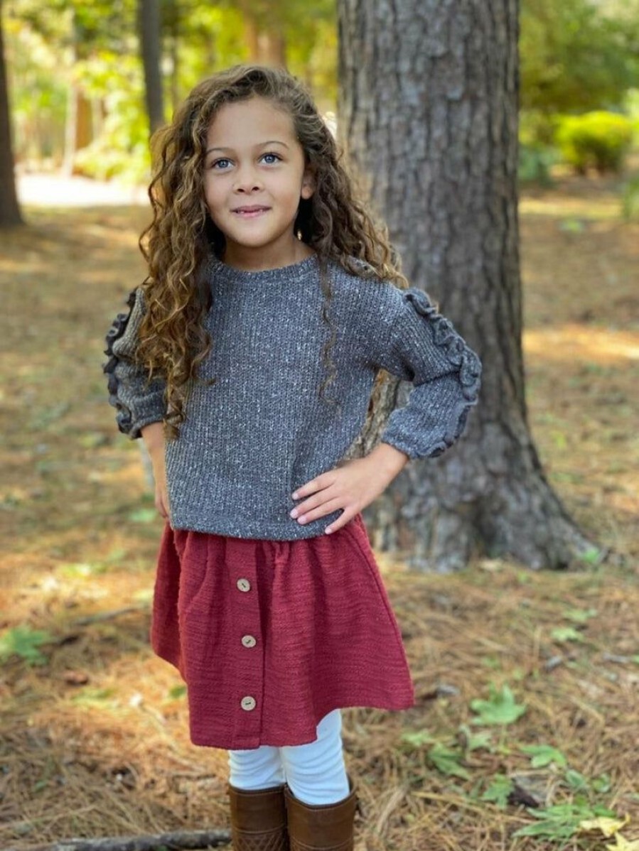 Girls * | Best Pirce Vignette Jess Sweater Girls