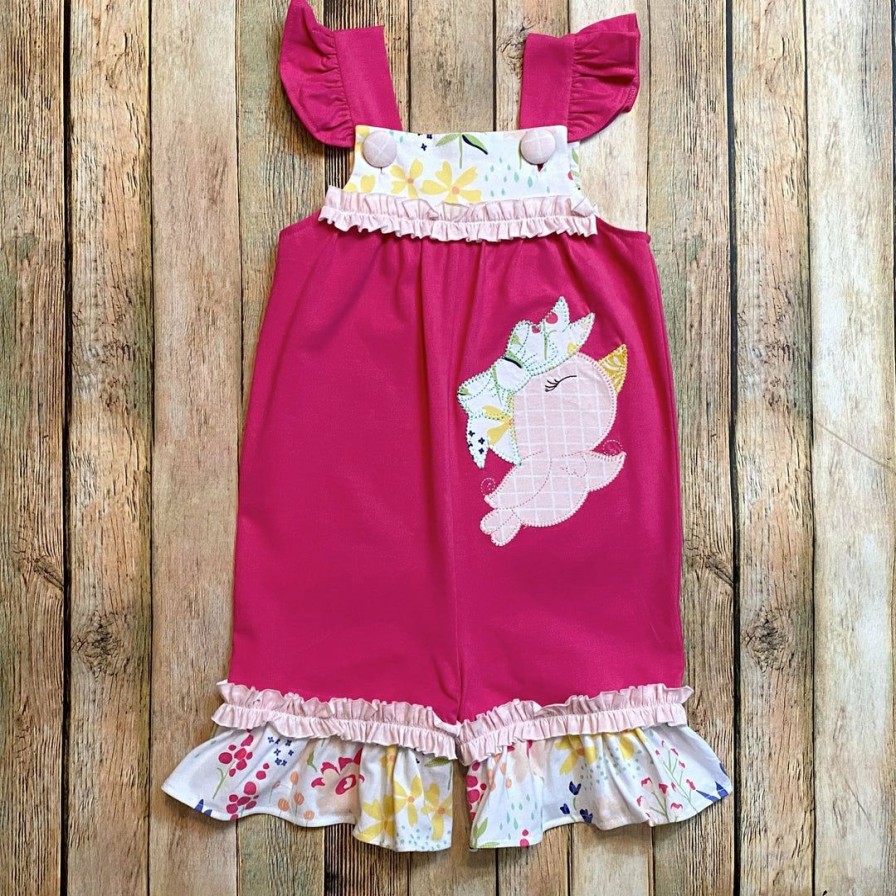 Baby Clothes * | Top 10 Baby Clothes Natalie Grant Little Birdie Ruffle Romper