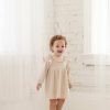 Girls * | Buy Mabel & Honey Ivory Woodland Knit Dress Girls