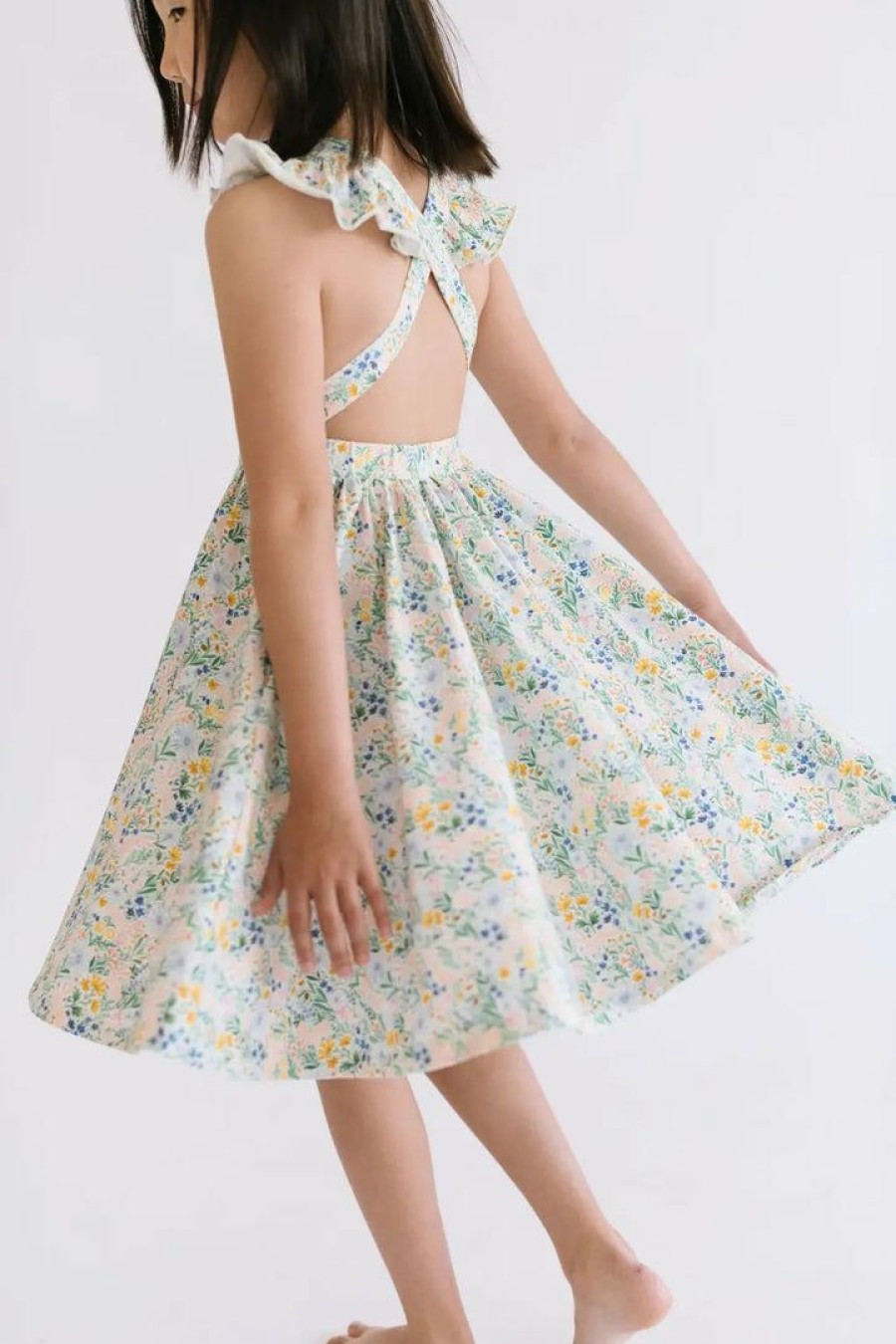 Girls * | Hot Sale Ollie Jay Rosita Bunny Garden Dress