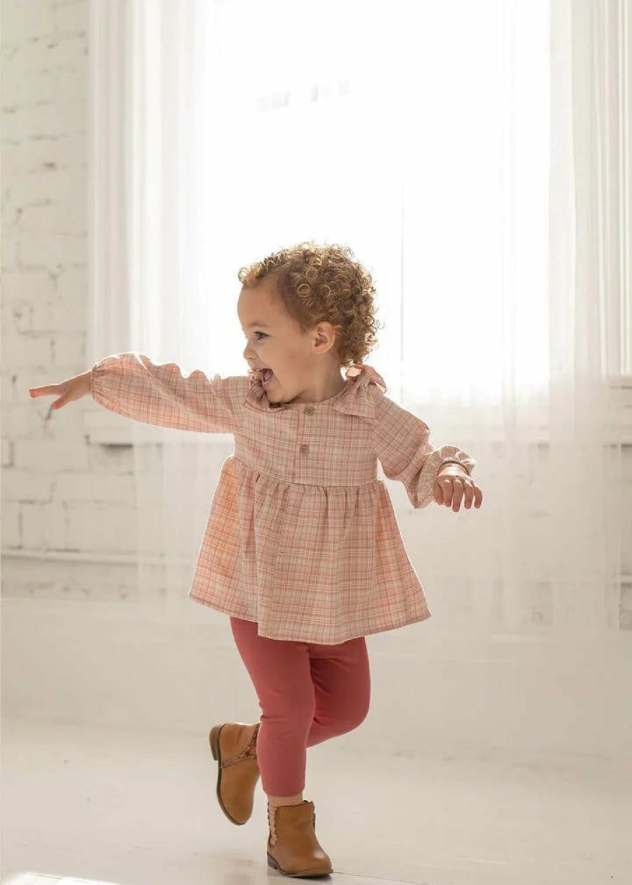 Girls * | Discount Mabel & Honey Juniper Woven Pant Set Girls