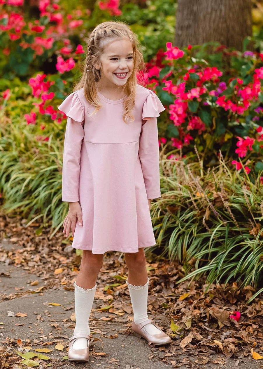 Girls * | Best Reviews Of Girls Mabel & Honey Sweet Magnolia Dress