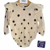 Girls * | Deals Emma Jean Kids Girls Emma Jean Tan & Black Dot Everly Bubble