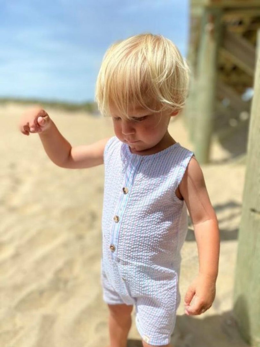 Boys * | Buy Boys Me & Henry Gossan Romper