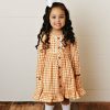 Girls * | Cheapest Swoon Baby Boho Ditsy Floral Prim Gingham Pocket Dress Girls