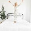 Girls * | Cheapest Girls Ollie Jay Christmas Stockings Pajama Set