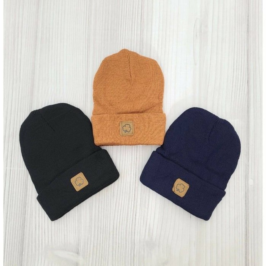 Boys * | Brand New Clover Cottage Boys Beanie Navy