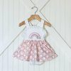 Baby Clothes * | Cheapest Baby Clothes Serendipity Boho Rainbow Bubble Dress