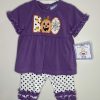 Baby Clothes * | Best Pirce Baby Clothes Three Sisters Boo Girls Pant Set