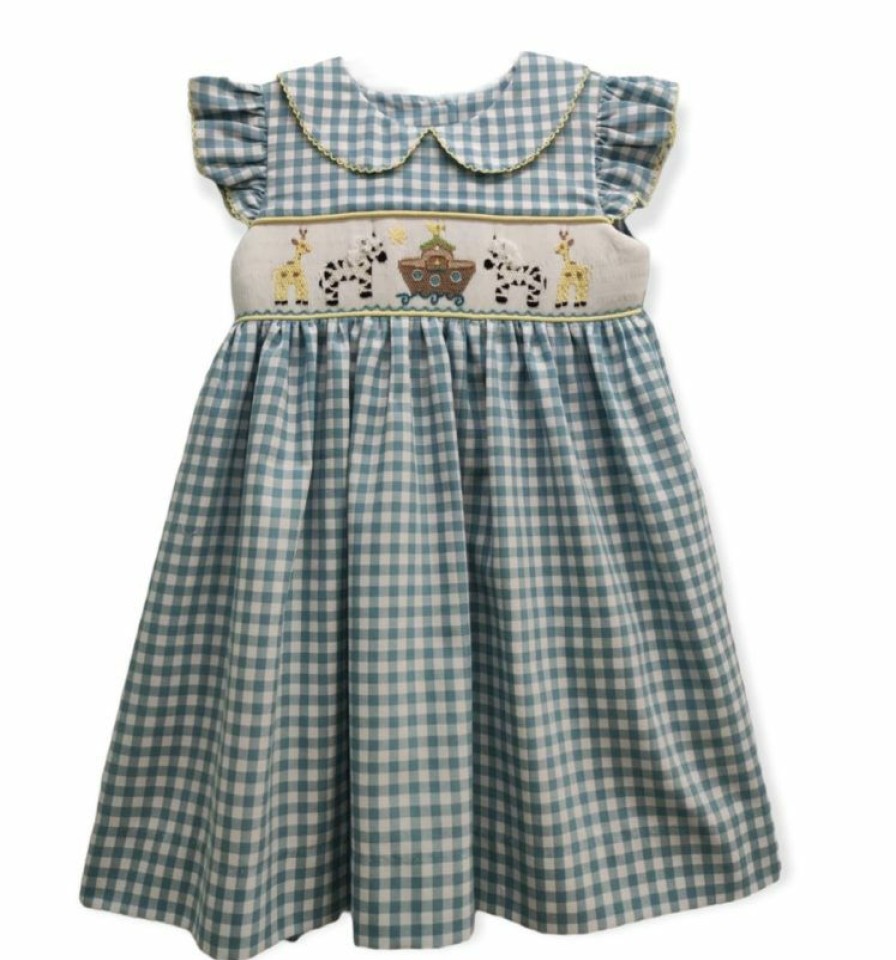 Girls * | Best Deal Banana Split Noah'S Ark Dress Girls