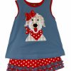 Girls * | Coupon Millie Jay Demi The Doodle Short Set