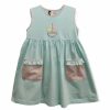 Girls * | Top 10 Girls Banana Split Sailboat Dress