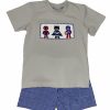 Boys * | Best Reviews Of Three Sisters Superhero Boys Short Set