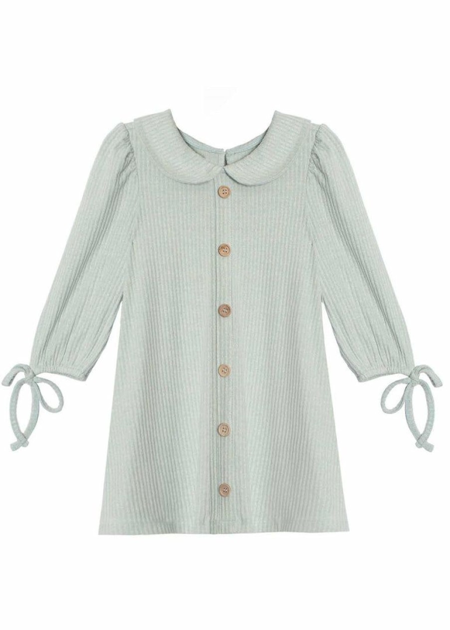 Girls * | Deals Girls Mabel & Honey In The Wind Knit Dress