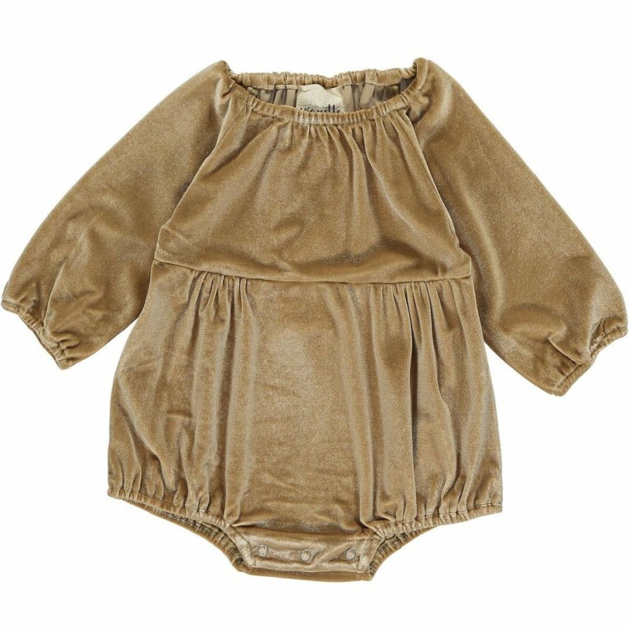 Baby Clothes * | Top 10 Baby Clothes Vignette Daisy Velvet Bubble