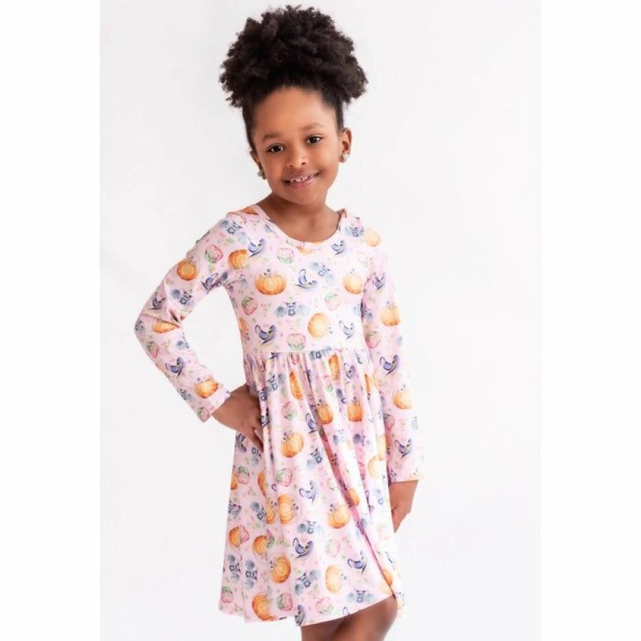 Girls * | Best Pirce Charlies Project Spooky Treats Ava Dress