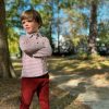 Boys * | Promo Boys Me & Henry Waverly Stripe Long Sleeve Polo