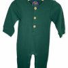 Boys * | Best Sale Emma Jean Kids Emma Jean Easton Green Romper