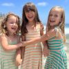 Girls * | Cheapest Girls Vignette Tori Ribbed Stripe Dress