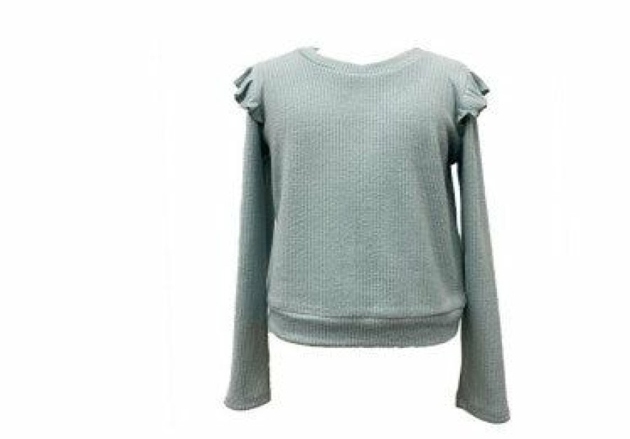 Tween * | New Paper Crane Flutter Sleeve Top