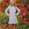 Girls * | Deals Mabel & Honey Avabelle Knit Dress