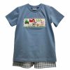 Boys * | Flash Sale Three Sisters Down On The Farm Boys Short Set